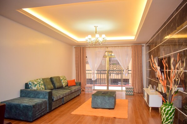 Living area - 2bedroom Apartment in Kilimani Ngong road, Nairobi
(Nairobi)