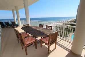 Condo, Multiple Beds (La Playa 703) | Outdoor dining - La Playa 703 (Pensacola)