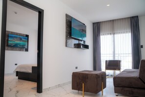 华丽开间套房 | 遮光窗帘、隔音、熨斗/熨板、免费 WiFi