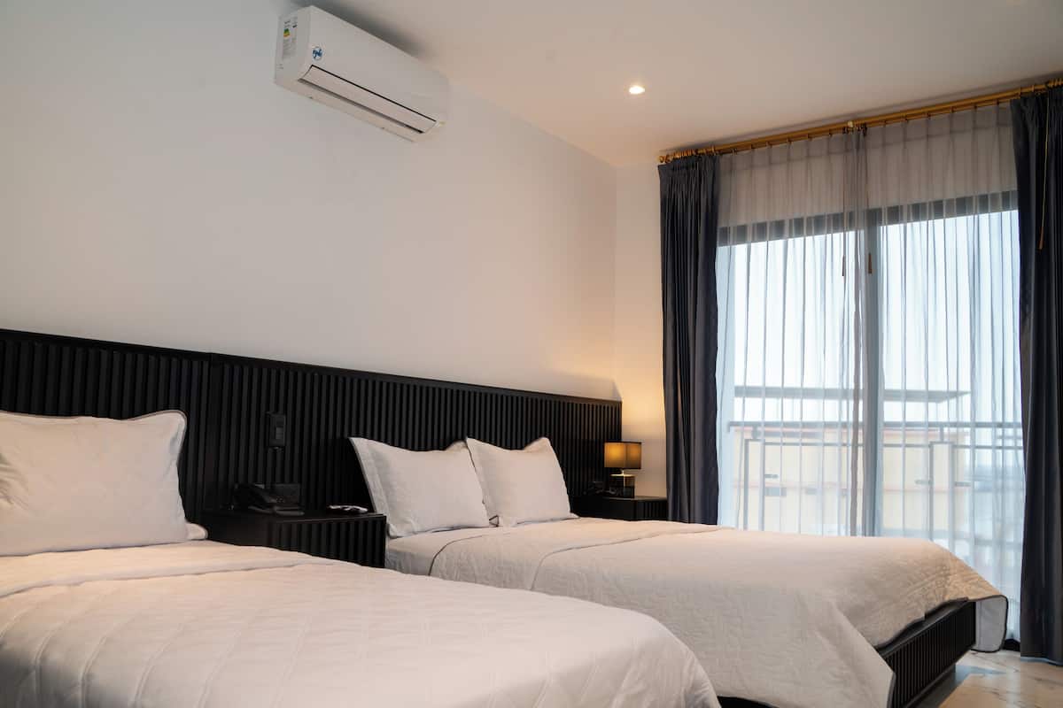 Chambre Confort avec lits jumeaux, vue océan
