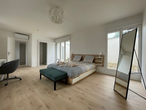 Spacious apartment of 120 m² in Gujan-Mestras