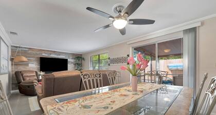 The Tarpon Treasure - Family Home 5 Mins to Beach