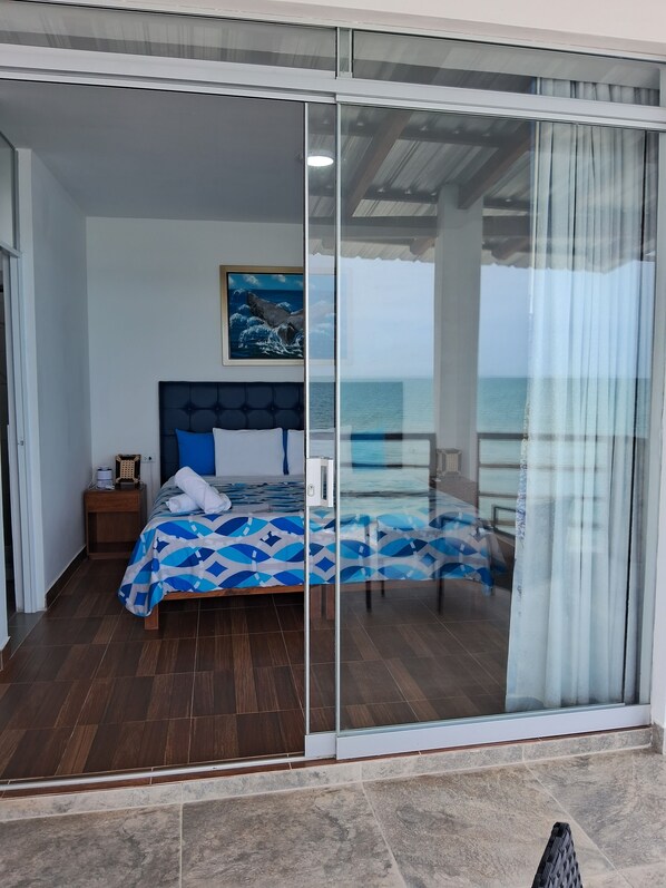 1 bedroom, WiFi, bed sheets - Suite25 Hotel Frente al mar Ideal Para Disfrutar del sol y Descansar - Wifi y AC (Canoas de Punta Sal)
