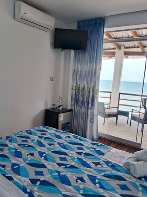 1 bedroom, WiFi, bed sheets - Suite25 Hotel Frente al mar Ideal Para Disfrutar del sol y Descansar - Wifi y AC (Canoas de Punta Sal)