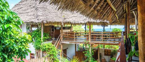 Uitzicht vanuit accommodatie