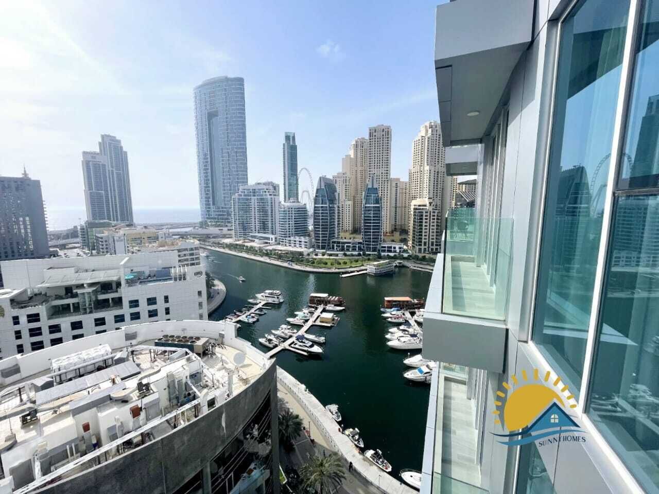 Executive Apartment, 1 King Bed with Sofa bed, Marina View | Terrace/patio