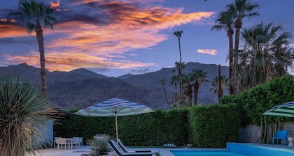 5 Palms Desert Eichler - Mid-century Modern w Pool