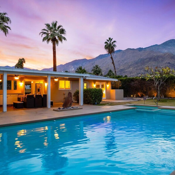 House | 3 bedrooms, Internet - Casa de Mesquite - Large Pool Walled In Yard (Palm Springs)