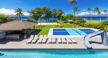 #1 Luxury BEACHFRONT! Pickleball, Sand Volleyball, 2 Gyms, Pool