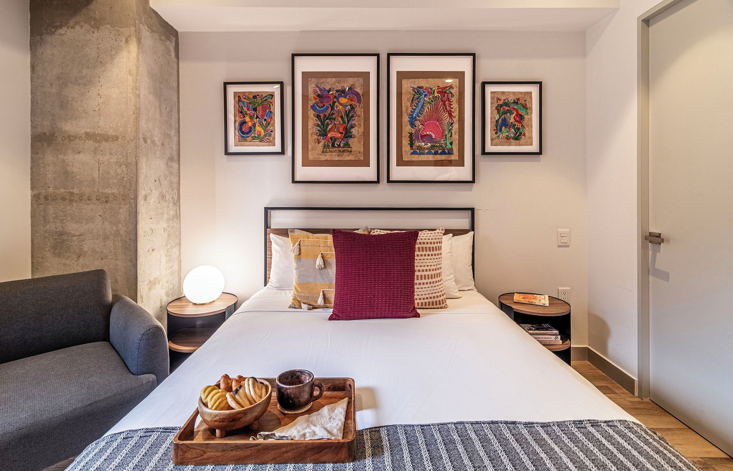 Literie hypoallergénique, coffres-forts dans les chambres