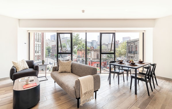 Two Bedroom Superior Apartment | Living area - Kukun Reforma Downtown (Mexico City)