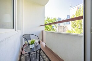 Apartamento, 1 quarto, sacada | Sacada