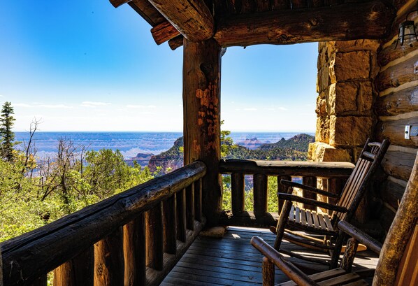 Western Cabin | Iron/ironing board, bed sheets - Grand Canyon Lodge (North Rim)