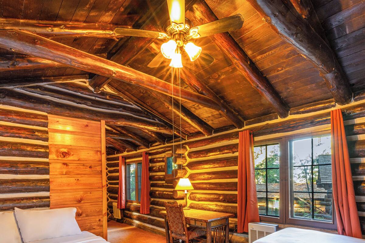 Frontier Cabin | Iron/ironing board, bed sheets