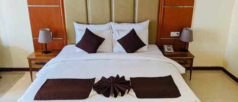 In-room safe, blackout drapes, iron/ironing board