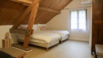 3 chambres, fer et planche Ă  repasser, lit parapluie, Wi-Fi gratuit