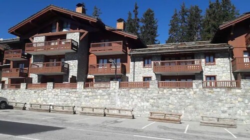 Appartement Duplex vue vallée 4 Pc ,3 Ch  parking couvert centre de La Rosière
