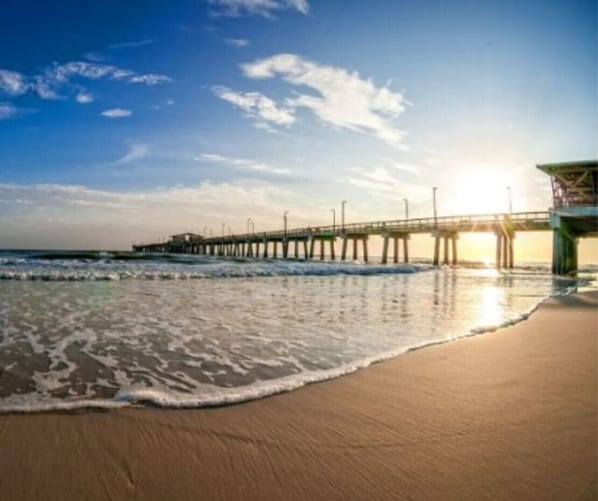 Beach nearby
