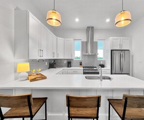 Private kitchen - Stunning Luxury Home- WALK to POOL & BEACH! (Gulf Shores)