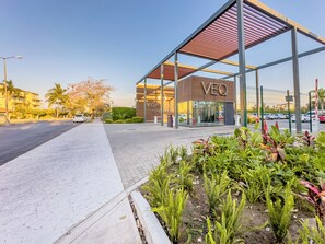 Entrada de la propiedad