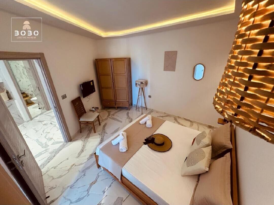 1 chambre, fer et planche à repasser, Wi-Fi gratuit, draps fournis