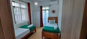 2 habitaciones, wifi y ropa de cama 