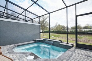 Outdoor pool - Beautiful Vacation Home With Splash Pool 35 (Kissimmee)