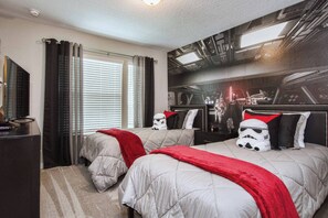 4 habitaciones y decoración personalizada 