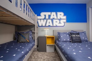 4 habitaciones y decoración personalizada 
