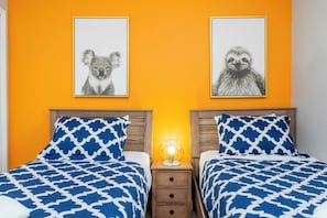 4 habitaciones y decoración personalizada 