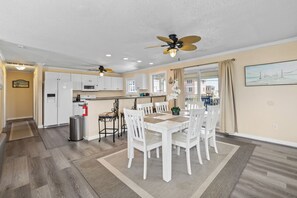 Dining - Close Enough- 4 Bdrm.,Dog Friendly, Across From Beach, Game Room, Pool! (Virginia Beach)
