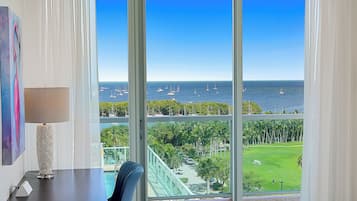 Deluxe Condo, 3 Bedrooms, Balcony, Ocean View | 3 bedrooms, iron/ironing board, free WiFi