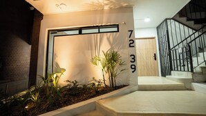 Fachada del alojamiento
