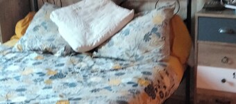 Bugatti 5km from the Mulsanne bend on the Hunaudieres straight.