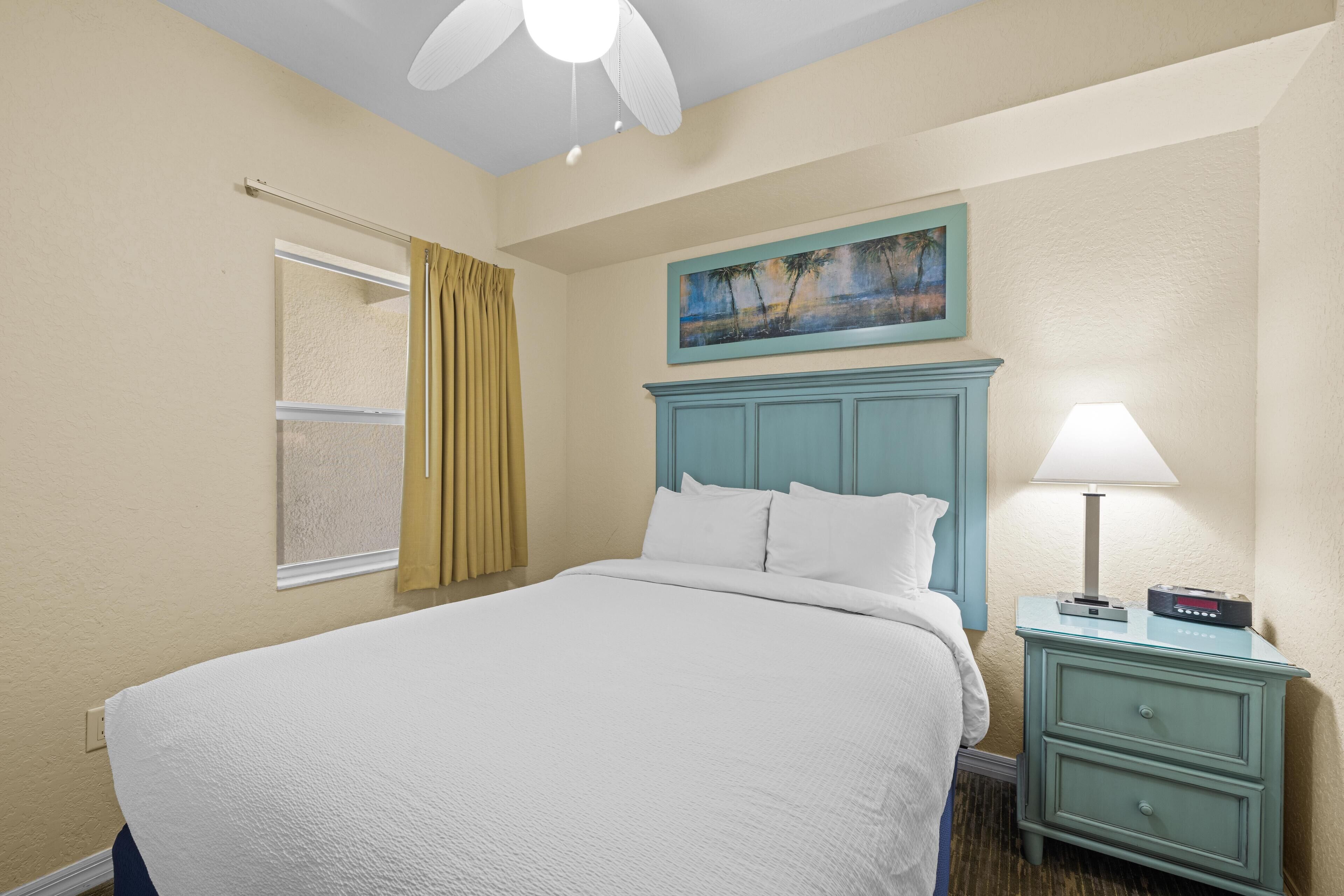 2 bedrooms, internet, bed sheets