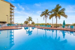 Pool - Beachfront 2BR/2BA: Balcony & Pools (Treasure Island)