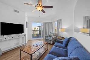 TV - Beachfront Vacation: 2BR/2BA Condo (Treasure Island)