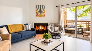 Living area - Suite Life Wilmington-Spacious, Pet-Friendly 1BR, Pool, Balcony, Prime Location (Wilmington)