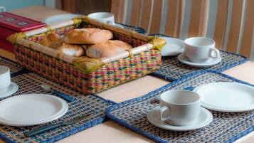 Dagelijks selfservice-ontbijt inbegrepen