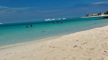 Private beach