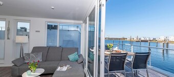 Awesome ship in Olpenitz with sauna