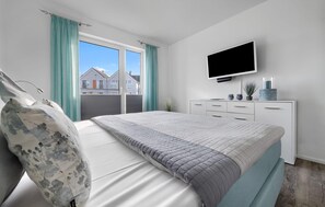 2 bedrooms, iron/ironing board, travel crib, free WiFi - Lovely apartment in Olpenitz with sauna (Olpenitz)