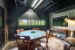 Game room - 4BR Mountain Retreat with Views & Poker Table (Franklin)
