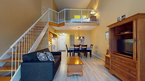 TV - 1-511 : Condo - 1 bedroom - sleeps 4 (Beaupré)