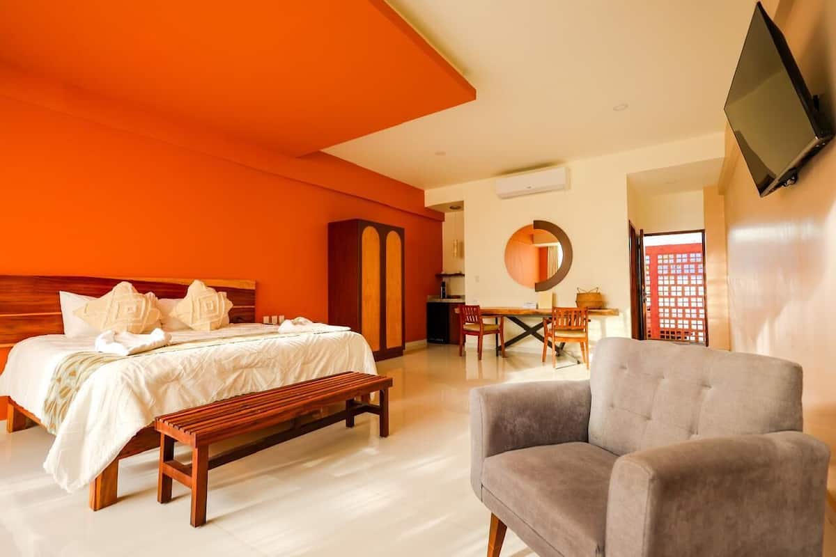 Deluxe-Doppelzimmer, 1 Schlafzimmer, Strandblick
