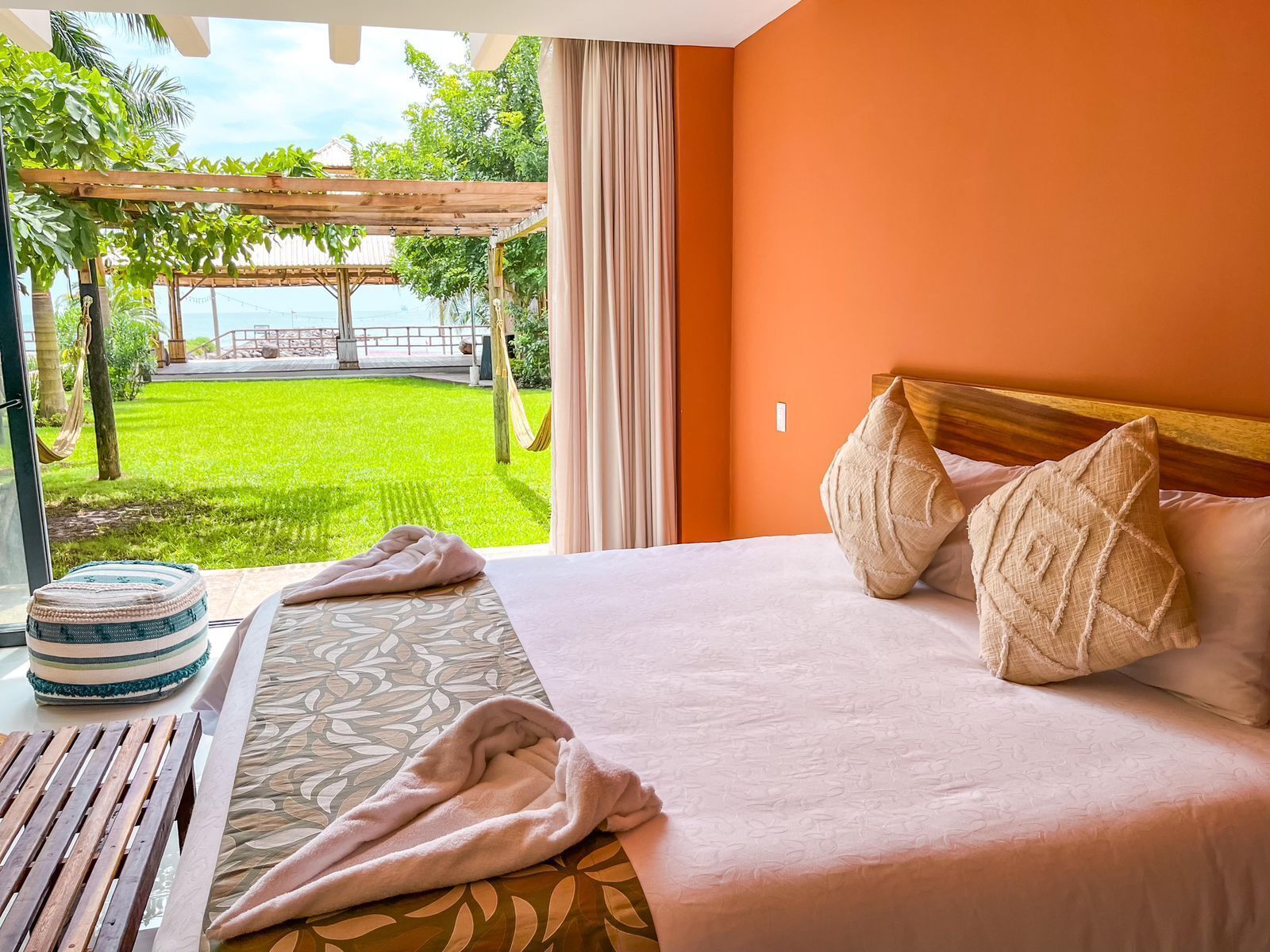 Chambre Double Deluxe, 1 chambre, vue plage | Draps en coton égyptien, literie de qualité supérieure