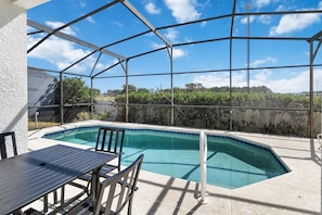 Exterior - 5/3 Pool Home Located in Sunset Ridge Community! (Davenport)