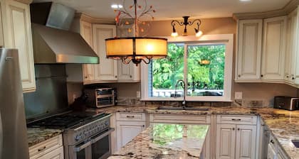 Waterfront 5 bedroom unit in house on Hotel Lake, Garden Bay B.C.