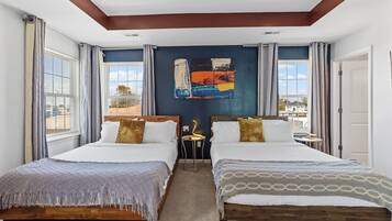 4 bedrooms, iron/ironing board, travel crib, free WiFi