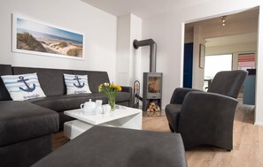 Smart TV, fireplace, stereo - Cozy apartment in Olpenitz with sauna (Olpenitz)